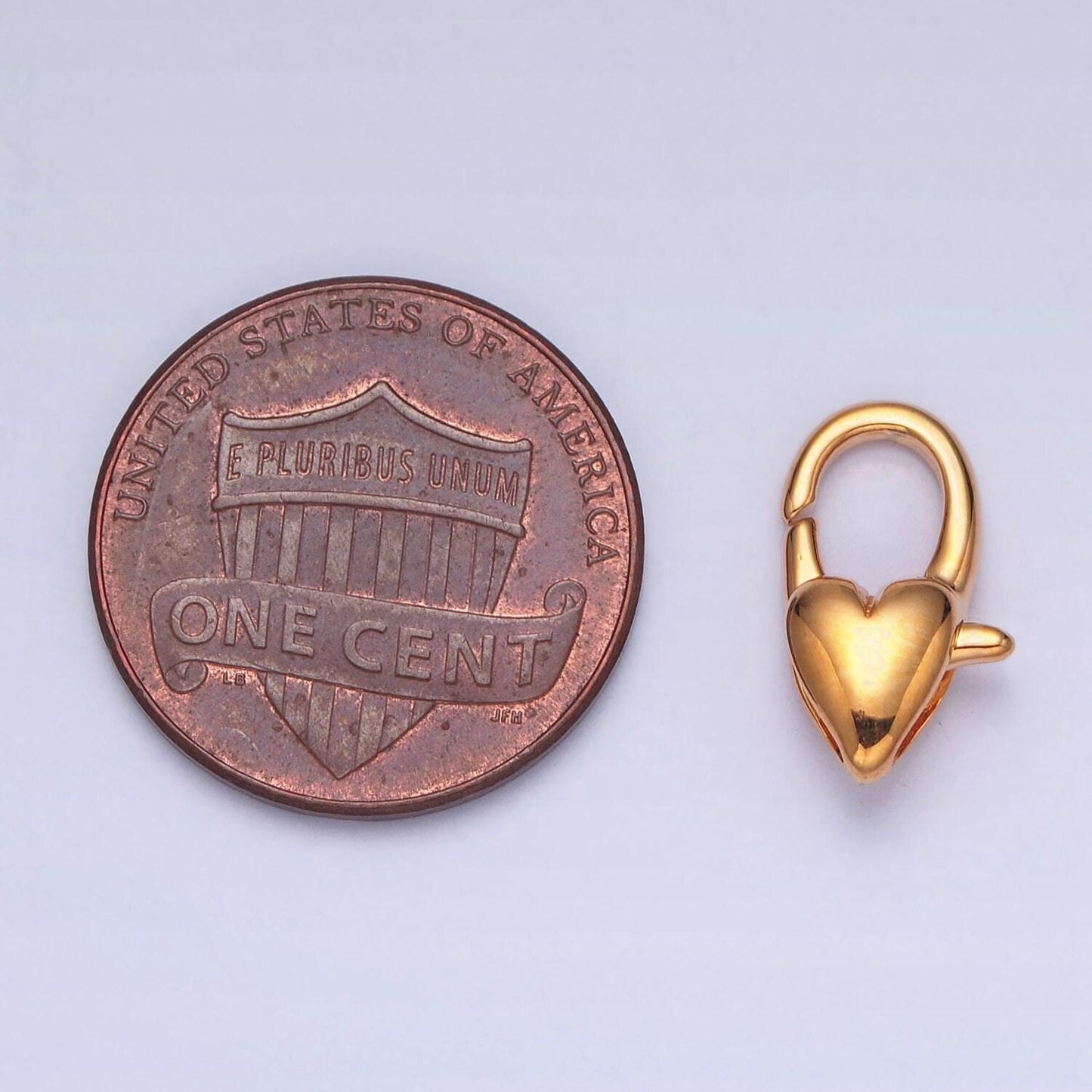 Gold filled love heart lobster clasp heart trigger clasp – lobster claw for jewelry making supplies | l-829, l-831