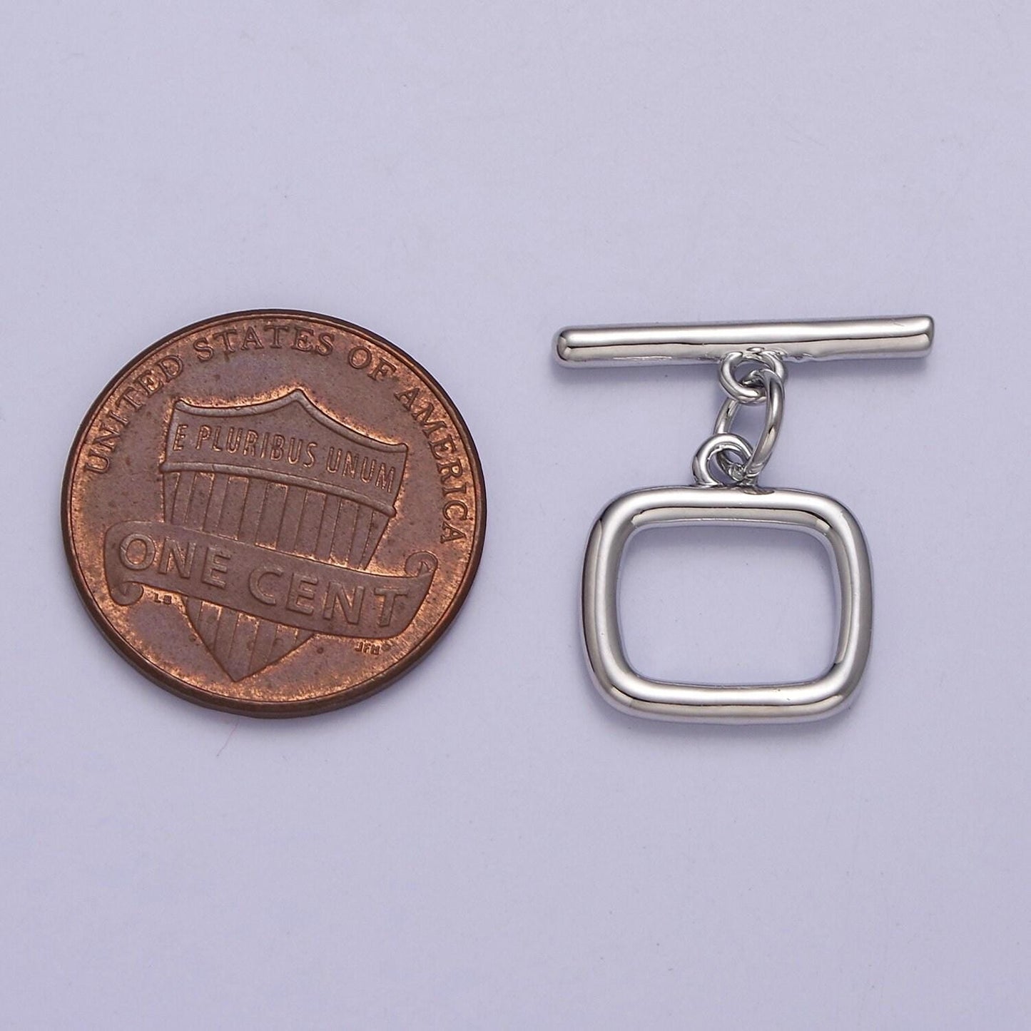 24k gold filled square toggle clasp, jewelry clasp ot clasp findings l-717