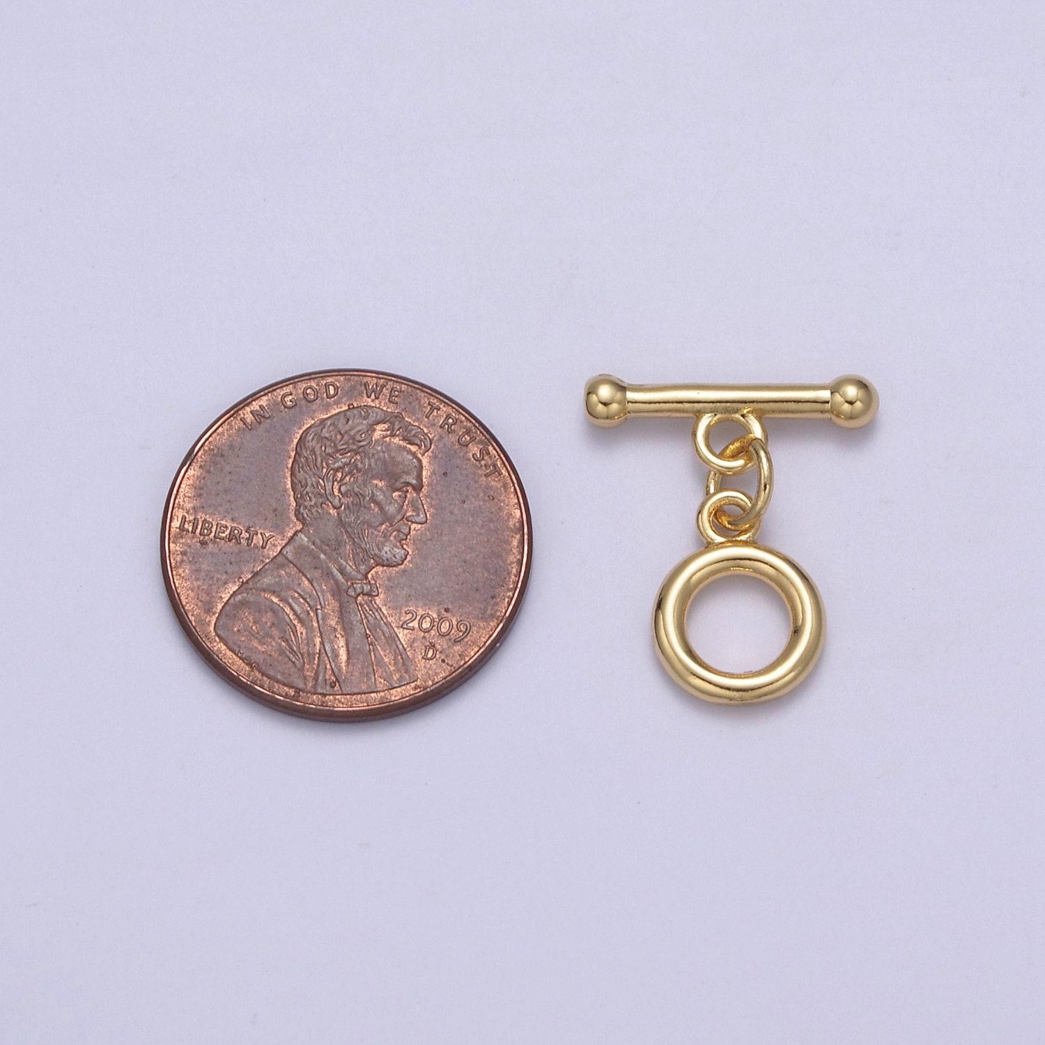 1x24k gold toggle clasp 18.6x 5.2mm or 19.1x 20.4 mm shiny gold toggle clasp with jump ring gold, for necklace, bracelet, diy jewelry making