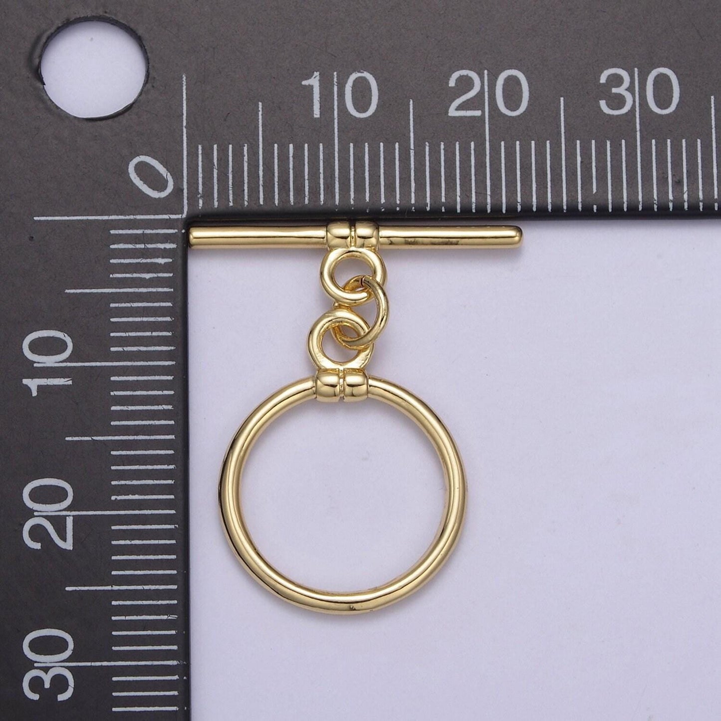 1 pc gold filled toggle clasp | 28.0mm x 23.6mm, 27.4mm x 22.0mm | simple modern gold toggle clasp, for necklace, bracelet | l-669 l-671