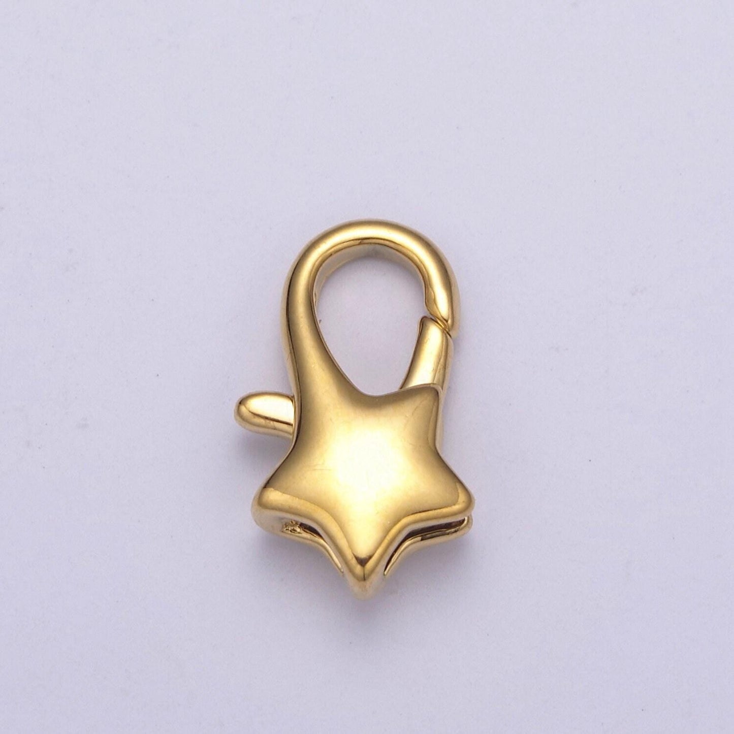 Gold filled star lobster clasp tiny star trigger clasp – celestial lobster claw for jewelry making supplies l-582 / l-590 / l-652 - l-655