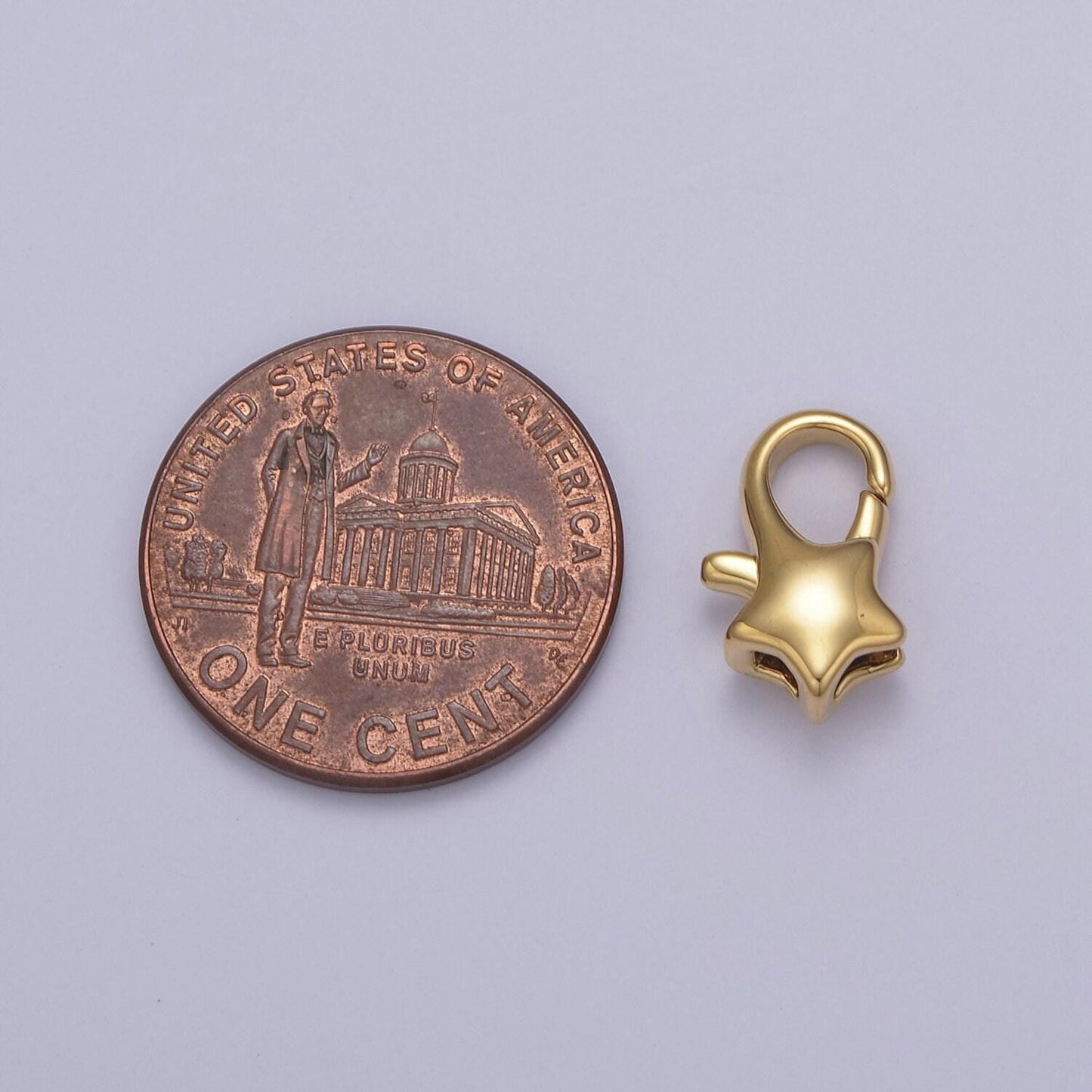 Gold filled star lobster clasp tiny star trigger clasp – celestial lobster claw for jewelry making supplies l-582 / l-590 / l-652 - l-655