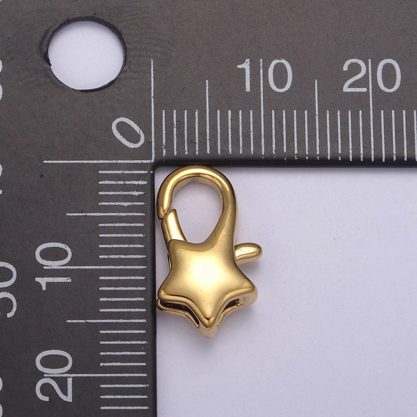 Gold filled star lobster clasp tiny star trigger clasp – celestial lobster claw for jewelry making supplies l-582 / l-590 / l-652 - l-655