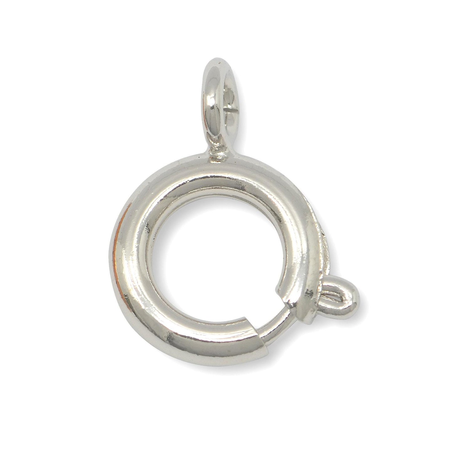 1pc 24k gold filled spring gate ring,12.5mm x 11mm round ring charm holder gold clasp for connector charm holder l-480 - l-482
