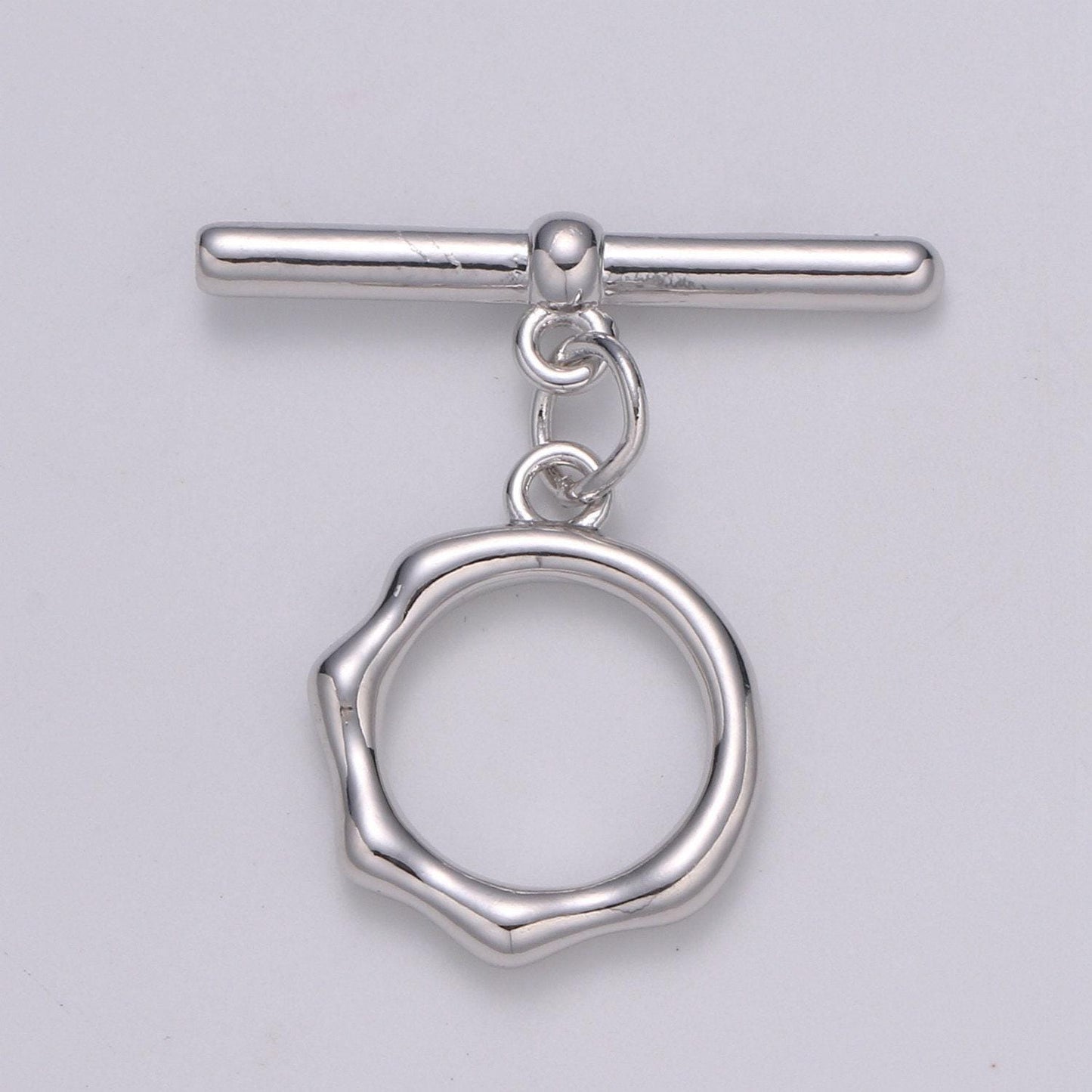 1pc toggle clasp with jump ring chose color-gold, rose gold black, silver ot clasp for jewelry making supply supp-1179