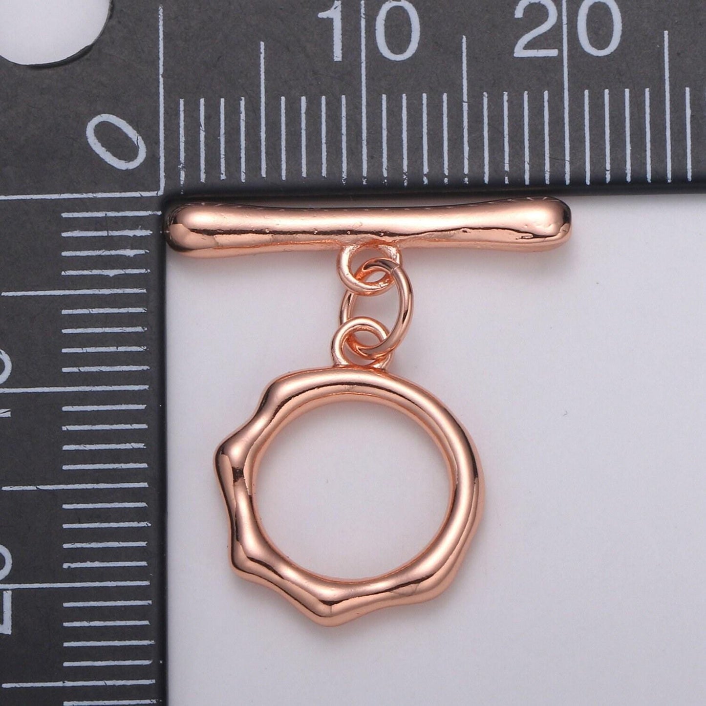 1pc toggle clasp with jump ring chose color-gold, rose gold black, silver ot clasp for jewelry making supply supp-1179