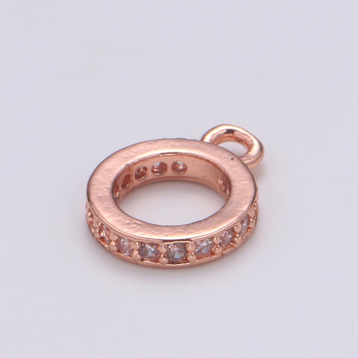 Gold 7.5mmx1.9mm (14 gauge) jump ring, small loop 2.7mmx0.8mm (20 gauge) gold connector jump rings jewelry making supplies, supp-1174,l-294