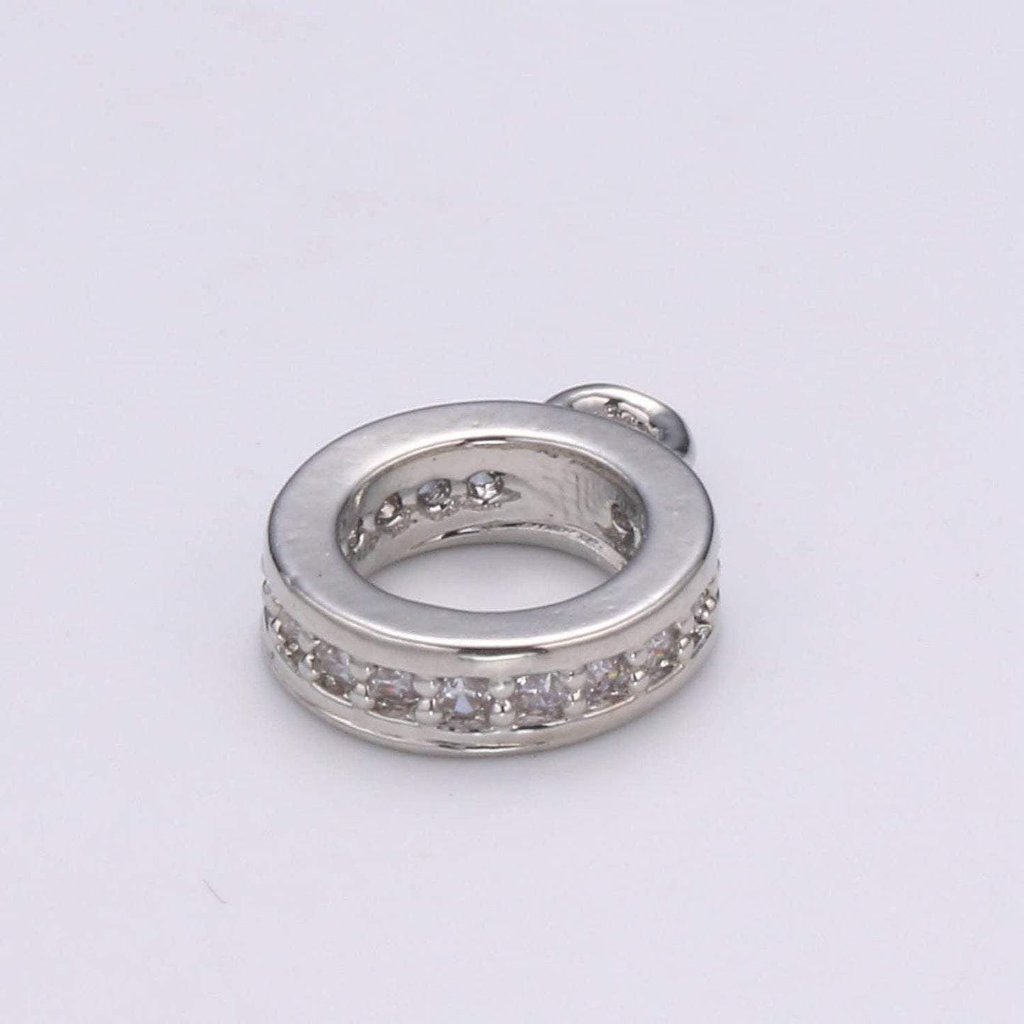 Gold 7.5mmx1.9mm (14 gauge) jump ring, small loop 2.7mmx0.8mm (20 gauge) gold connector jump rings jewelry making supplies, supp-1174,l-294