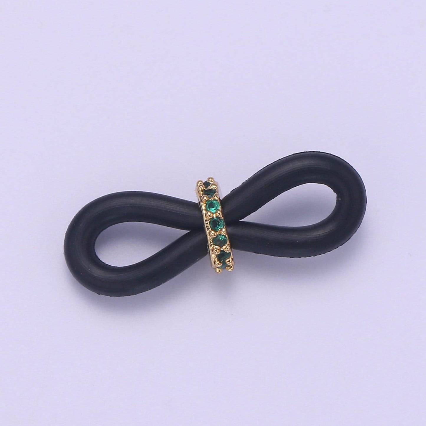 Rubber parts with adjustable Cz Beads for Glasses Charm Trend Sunglasses Eyeglasses Charm Supply Jewelry Making