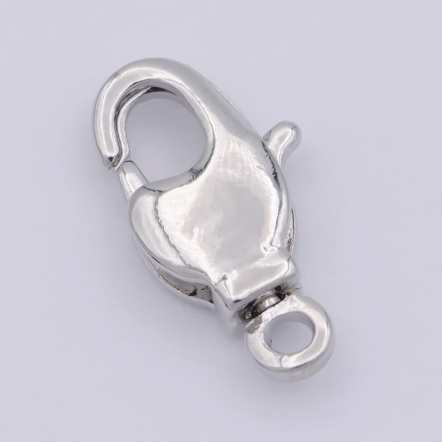 1pc wholesale lobster clasp gold / silver lobster claw for jewelry necklace bracelet anklet making, size 14mmx7mm