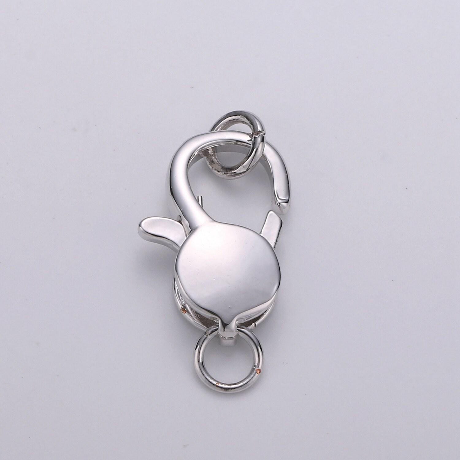 1pc wholesale lobster clasp, lobster claw with jump ring for jewelry necklace bracelet anklet making, size 20mmx10mm, k-837, k-838