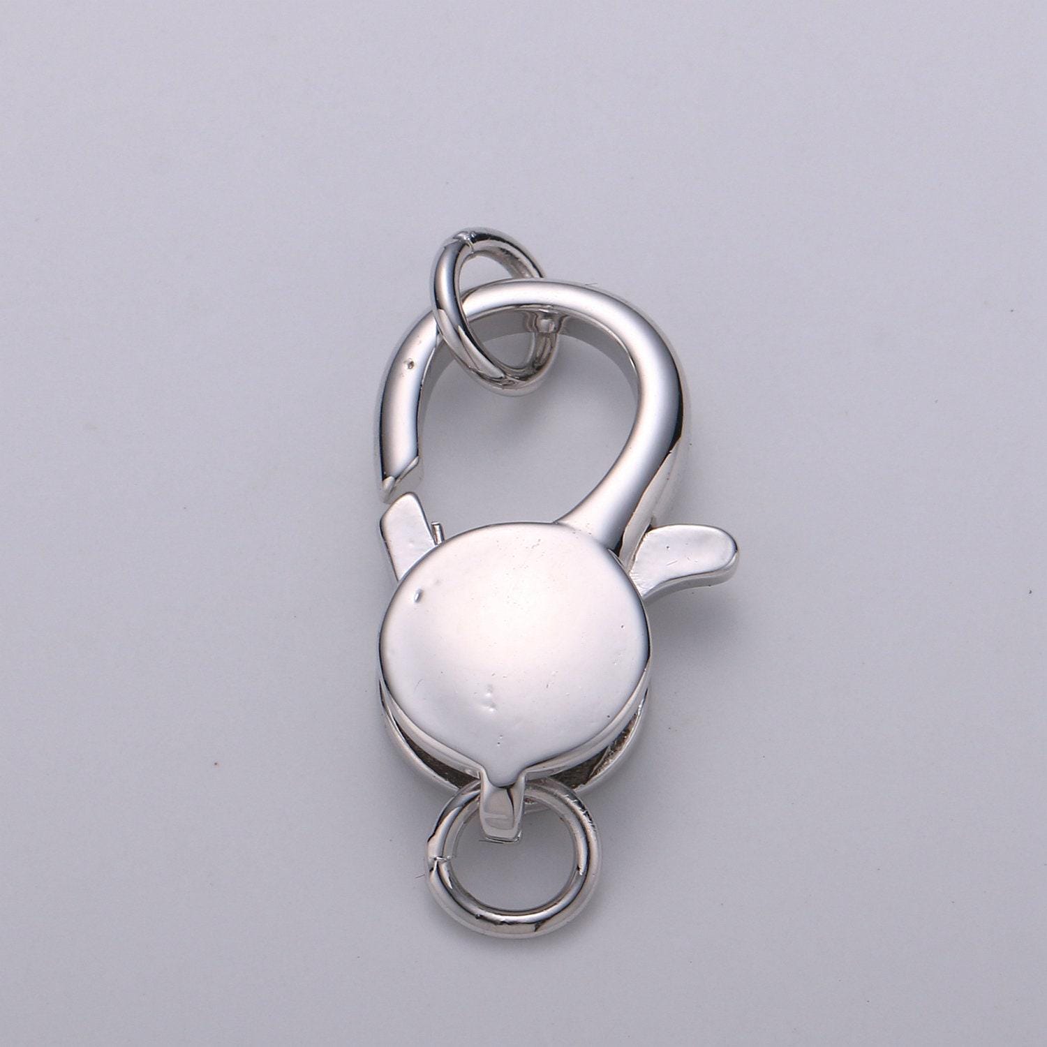 1pc wholesale lobster clasp 14k gold , lobster claw with jump ring for jewelry necklace bracelet anklet making, size 26mmx13mm,k-835,k-836