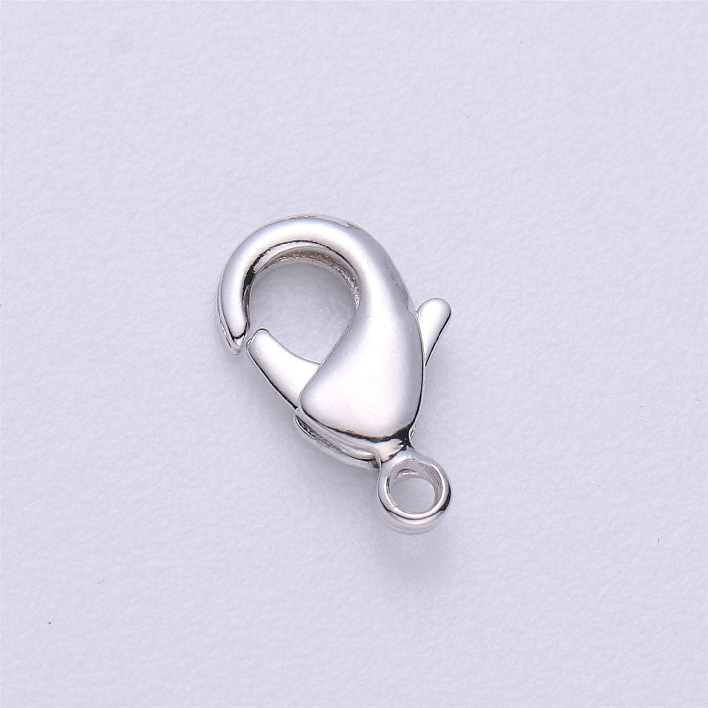 5pc wholesale lobster clasp gold lobster claw  for jewelry making, size option 9.1mmx5.2mm, supp-116