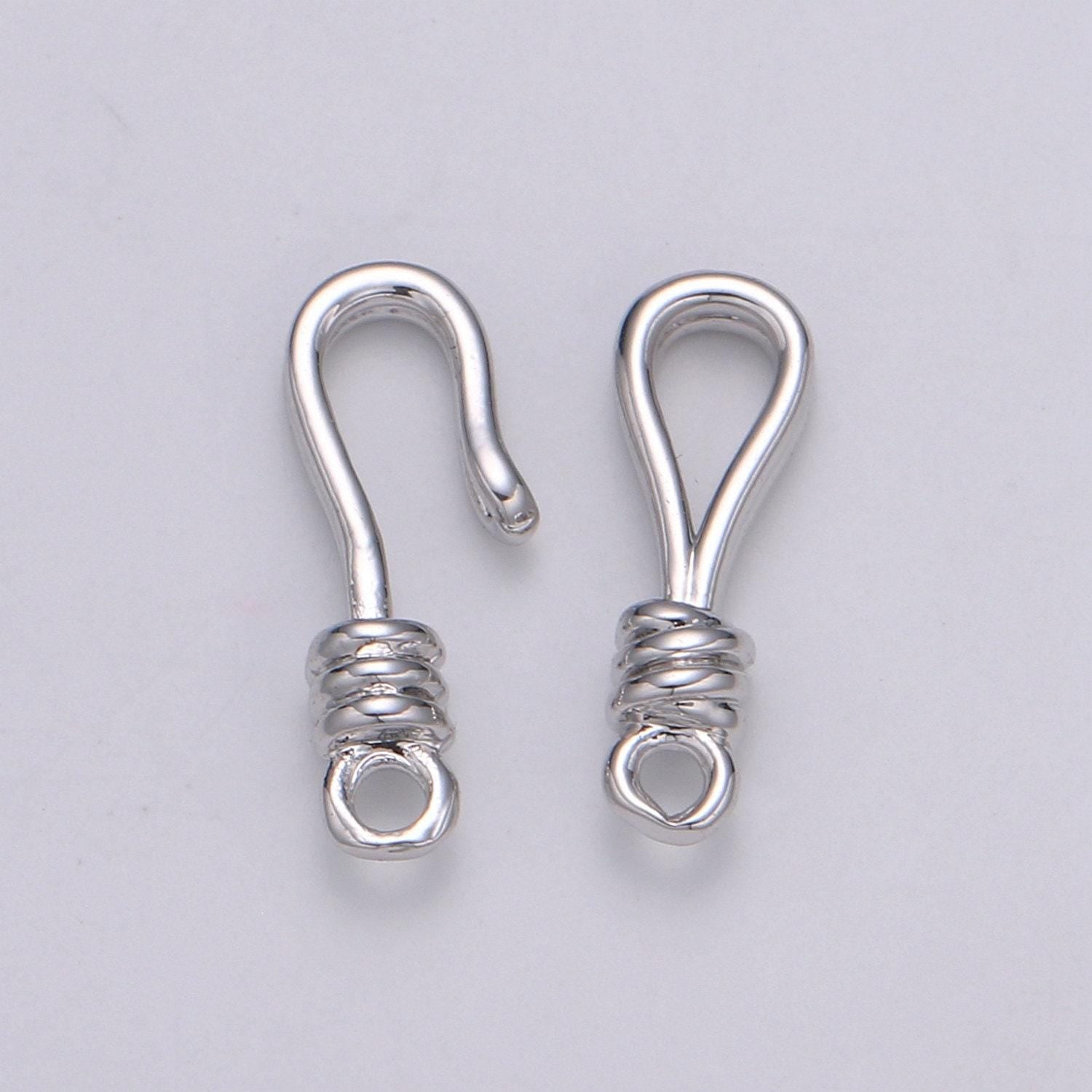 1pair eye and hook gold toggle clasp chose color-gold, rose gold black, silver hook clasp for jewelry making supply supp-1136