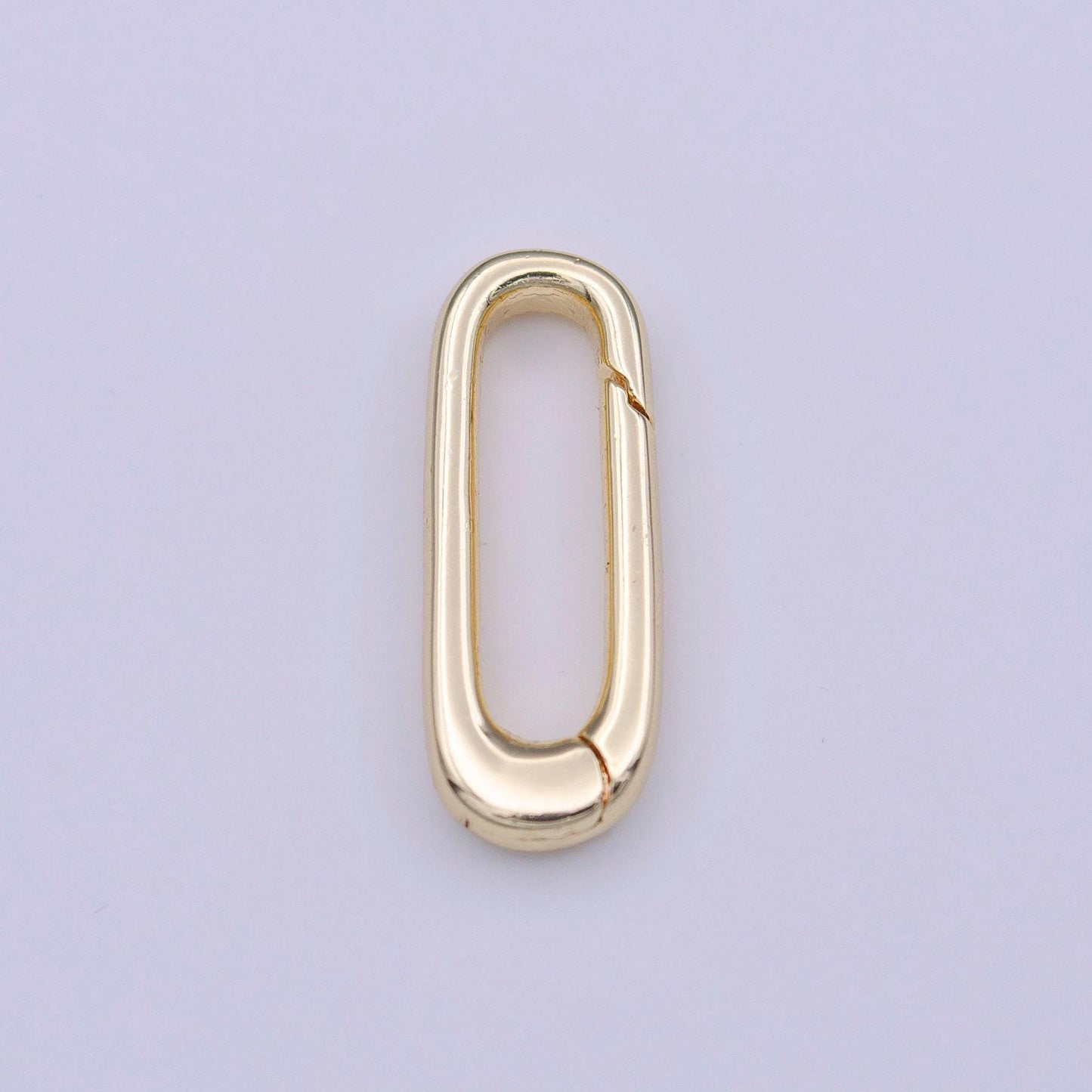 Spring gate clasp brass , oval gate push clasp, spring gate oval. spring clasp charm holding link connector for necklace bracelet clasp k242