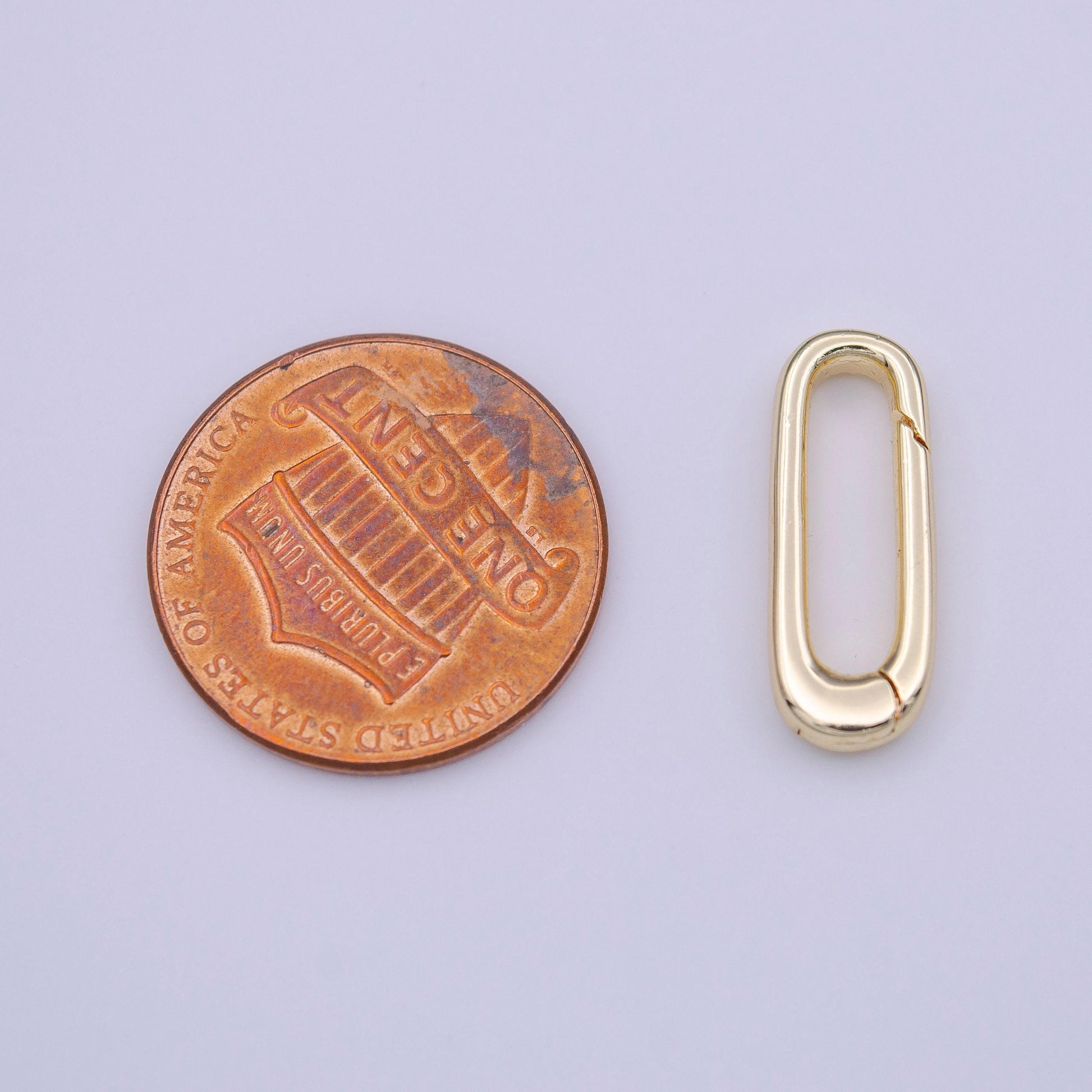 Spring gate clasp brass , oval gate push clasp, spring gate oval. spring clasp charm holding link connector for necklace bracelet clasp k242