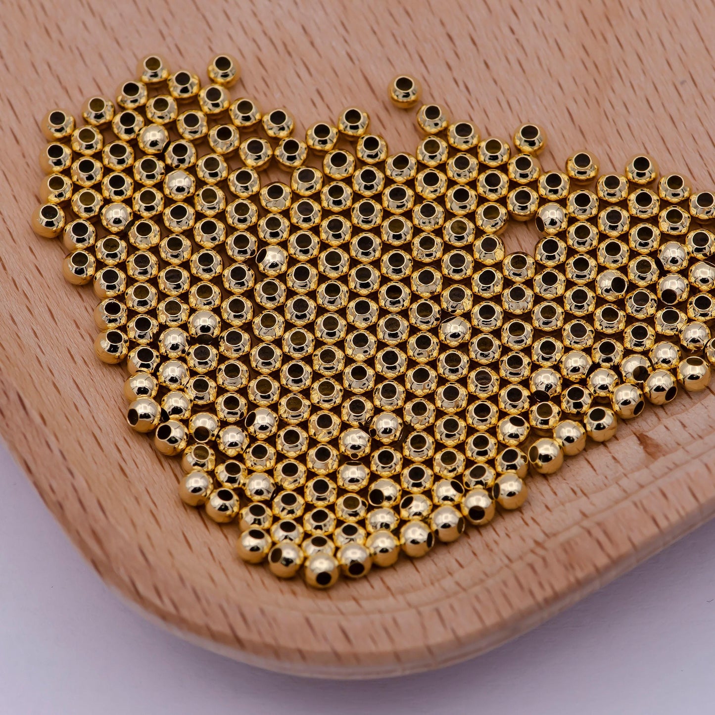 10 gr per pack | beads 1.5mm, 2mm, 2.5mm (gold or silver), 3mm, 4mm, gold spacer beads jewelry making supplies | leo-1285 k-206 l-615