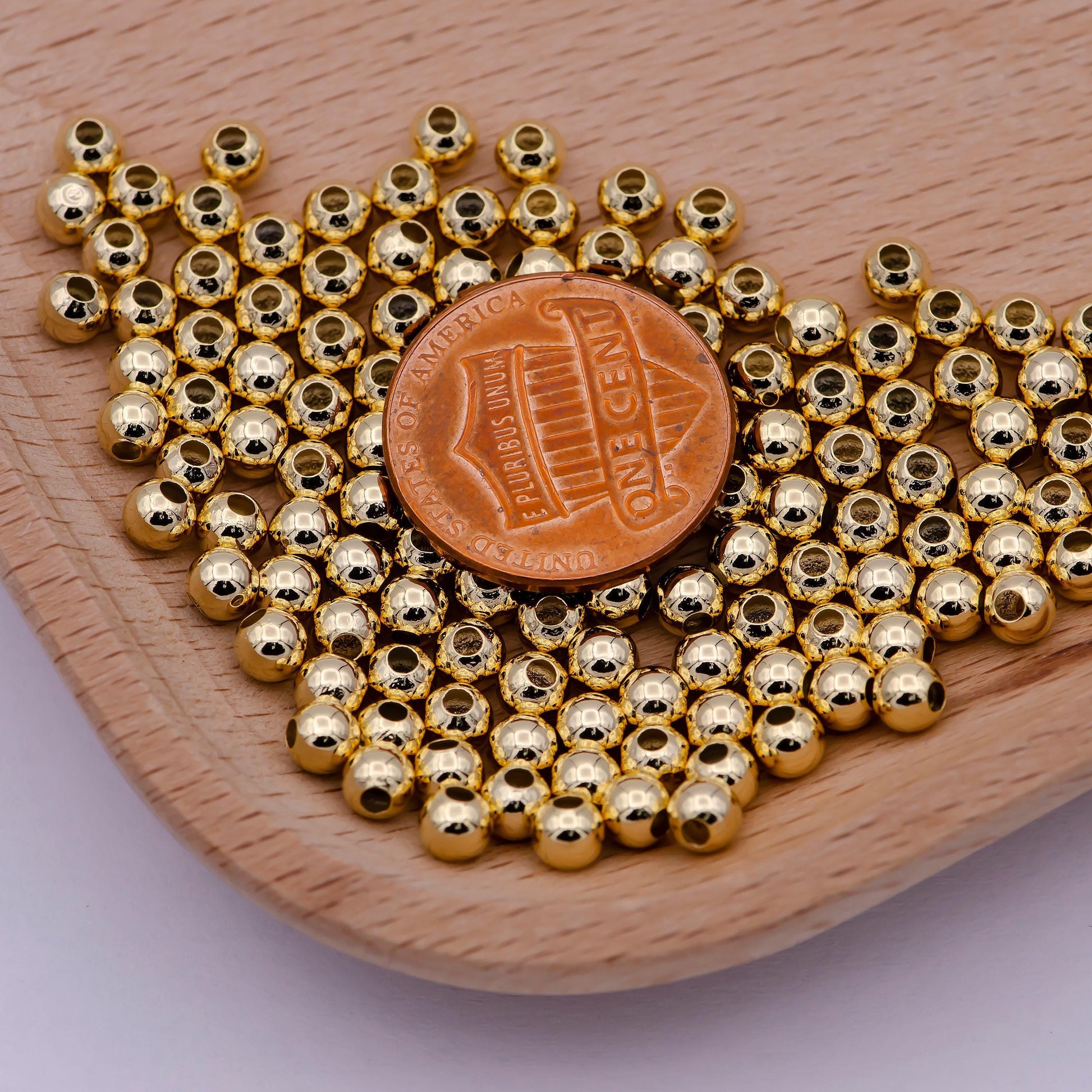 10 gr per pack | beads 1.5mm, 2mm, 2.5mm (gold or silver), 3mm, 4mm, gold spacer beads jewelry making supplies | leo-1285 k-206 l-615