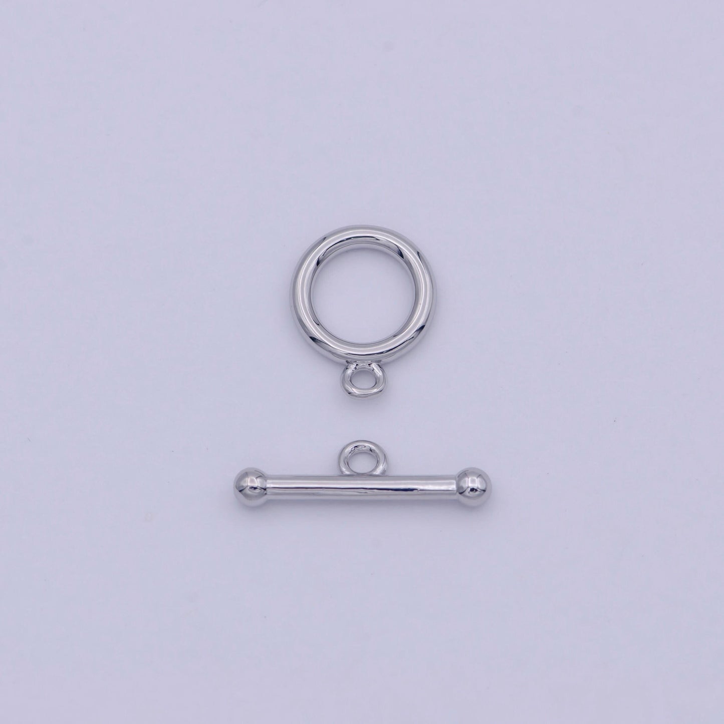 Silver ot clasp silver toggle clasp for jewelry making supply k-023