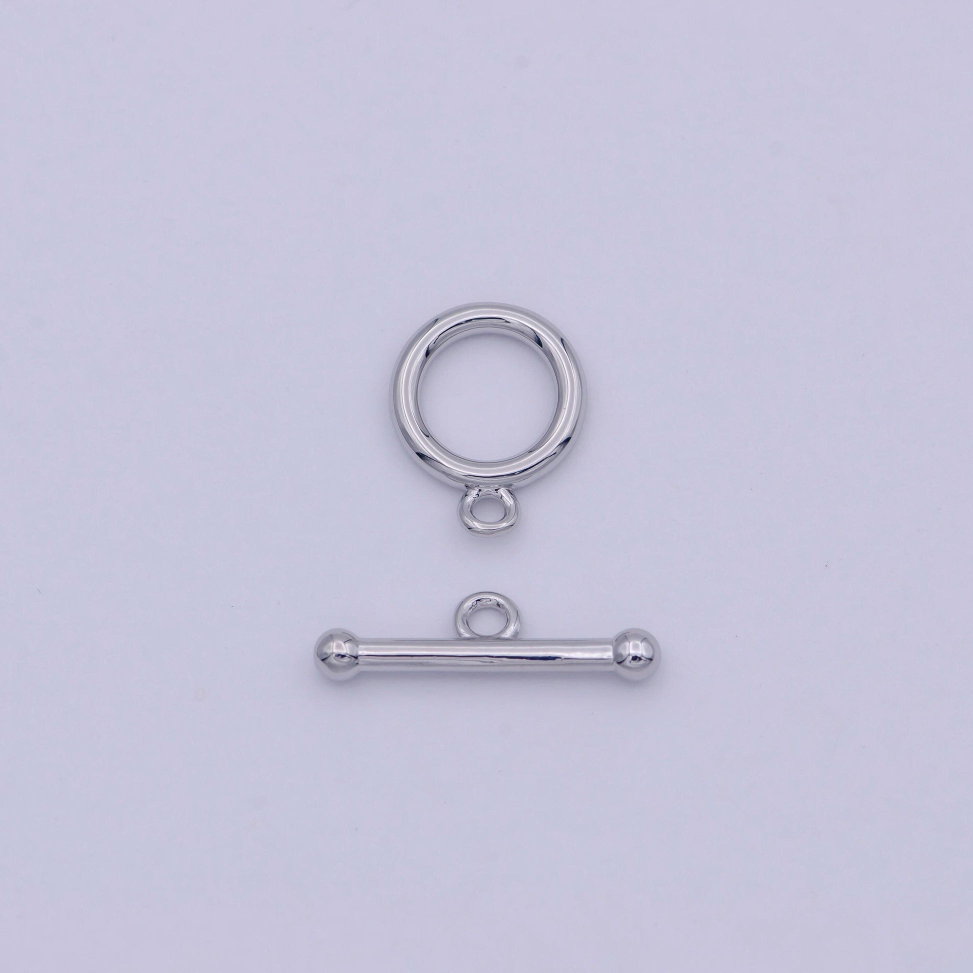 Silver ot clasp silver toggle clasp for jewelry making supply k-023