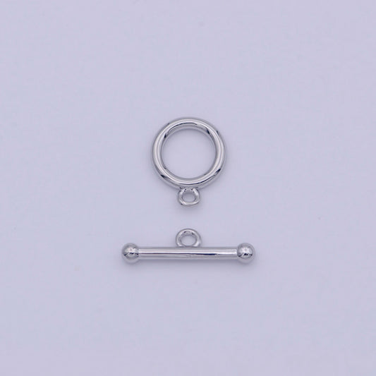 Silver ot clasp silver toggle clasp for jewelry making supply k-023