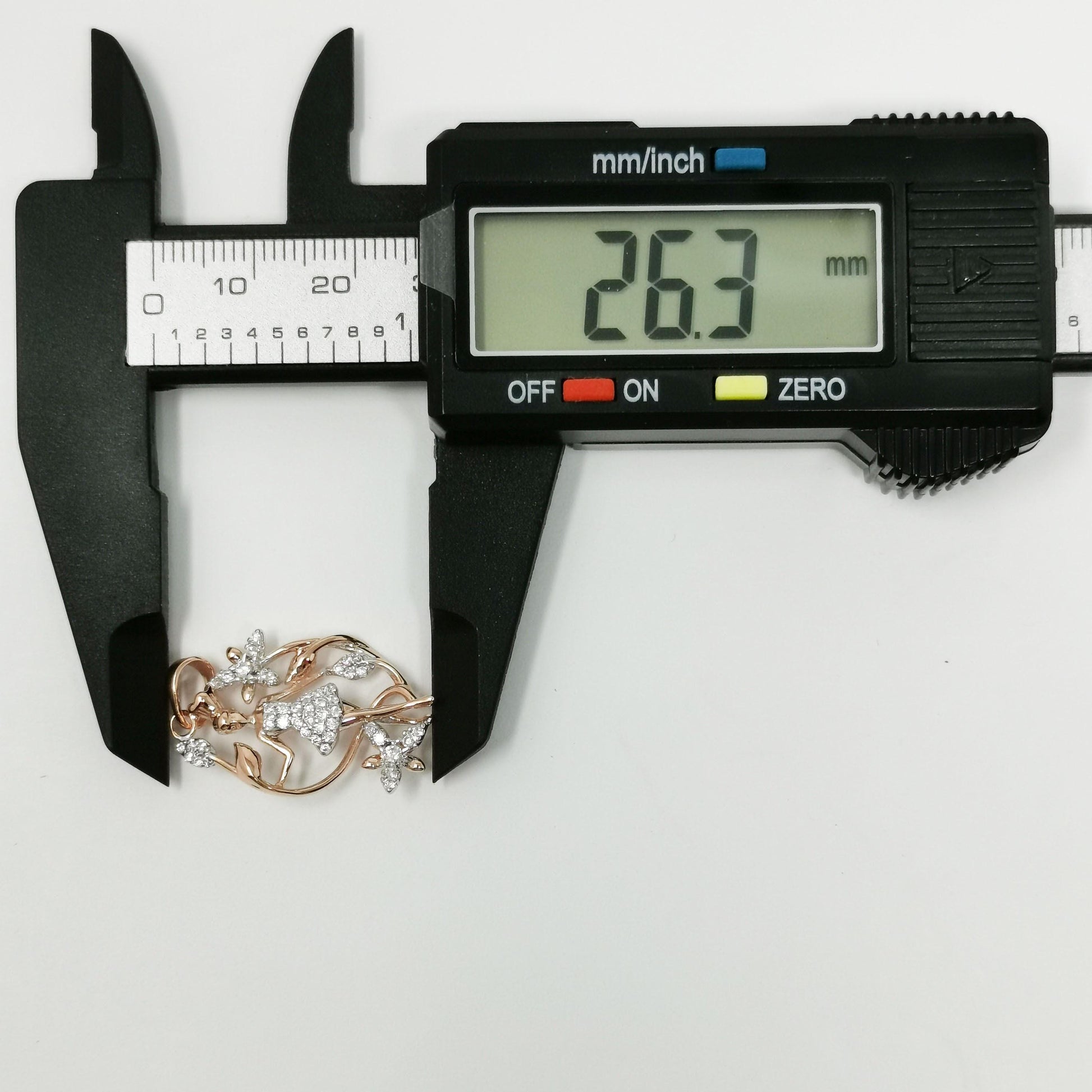 Balerina charm rose gold plated angel pendant, micro pave cubic mini pendant, dainty beautiful jewelry bracelet earring necklace, pdgf-2062