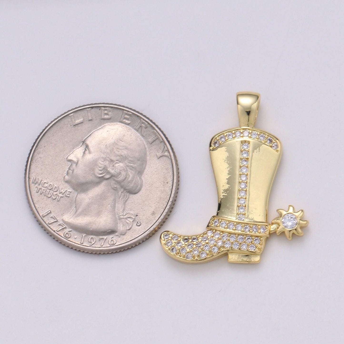 28x23mm wholesale gold-filled gold/silver cowboy boot pendant charm with rhinestones,pendant for necklace bracelet anklet making j-150 j-151