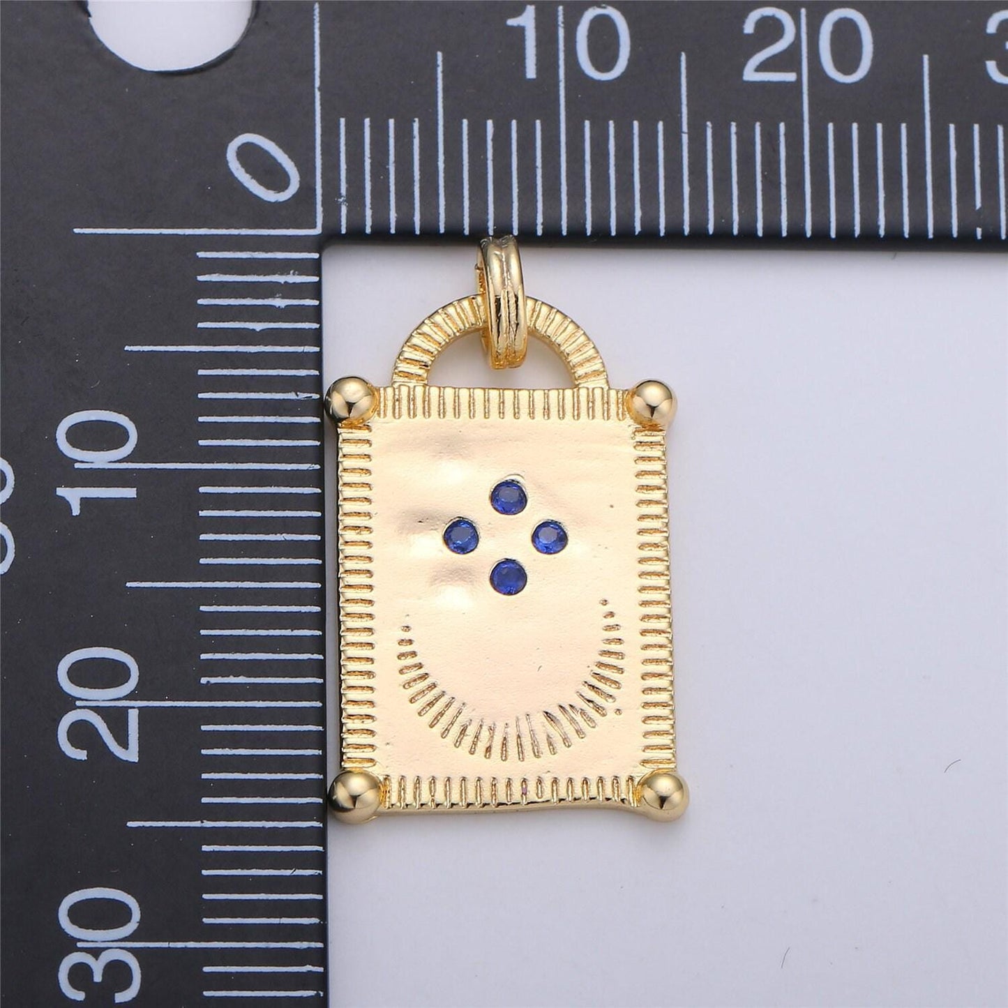 14k gold filled celestial jewelry cubic zirconia star medallion pendant for necklace earring component successactive