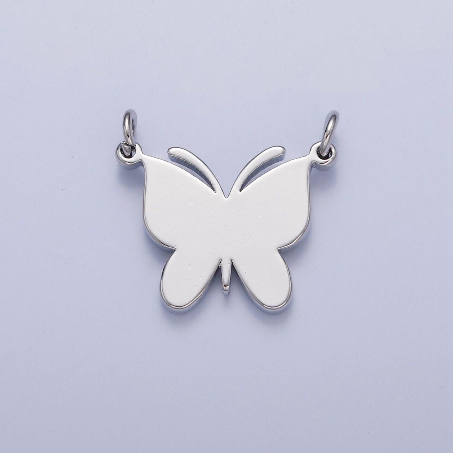 Minimalist gold filled butterfly connector, 16.5mmx17.5mm spring mariposa charm for jewelry making | g-927, g-928, g-929