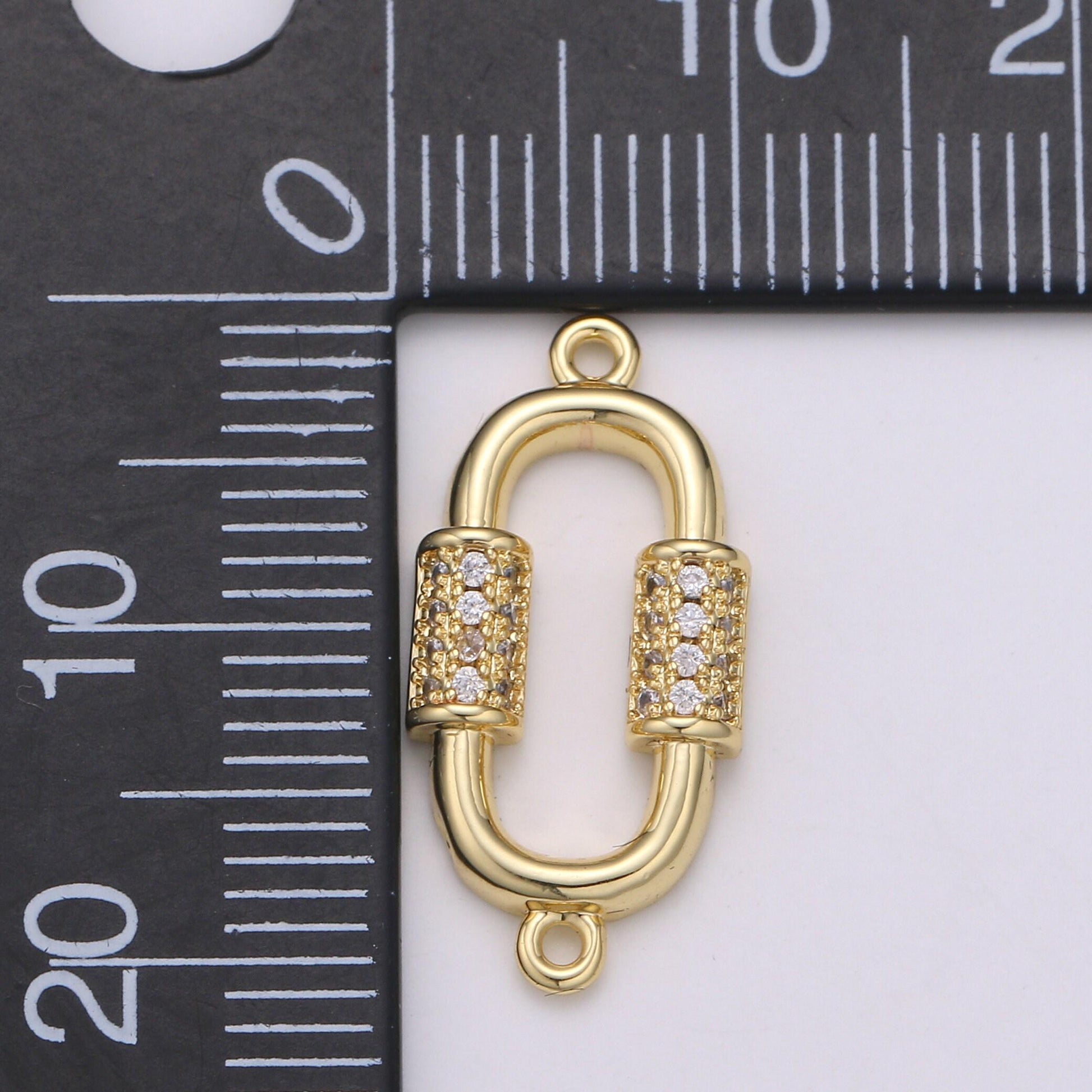 1pc cz paved gold connectors, charm cubic micro paved, rows of diamond cz jewelry craft supply,diybracelet & neckalace, cogf-614