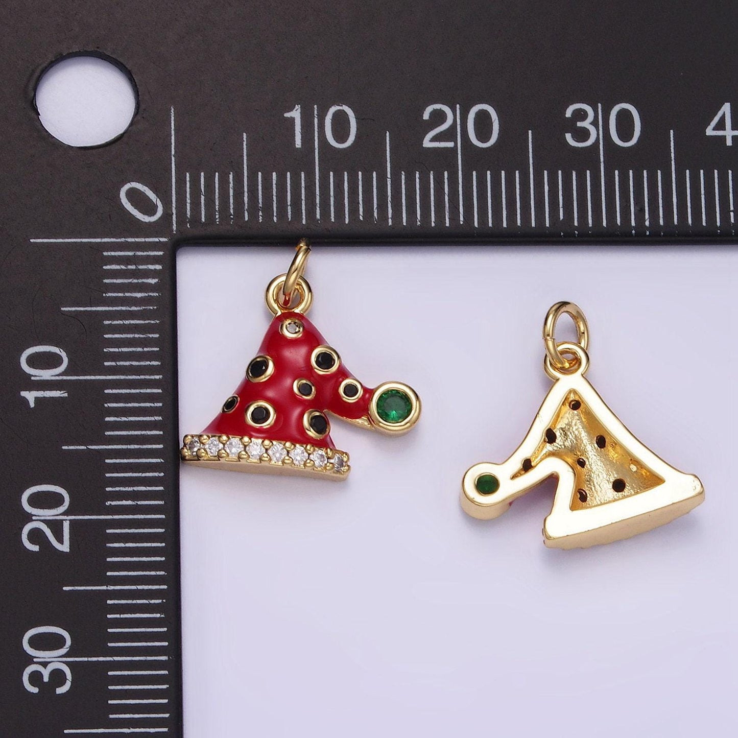 New dainty christmas charm inspired bulk wholesale christmas theme pendant xmas jewelry for necklace bracelet earring supply | d-541