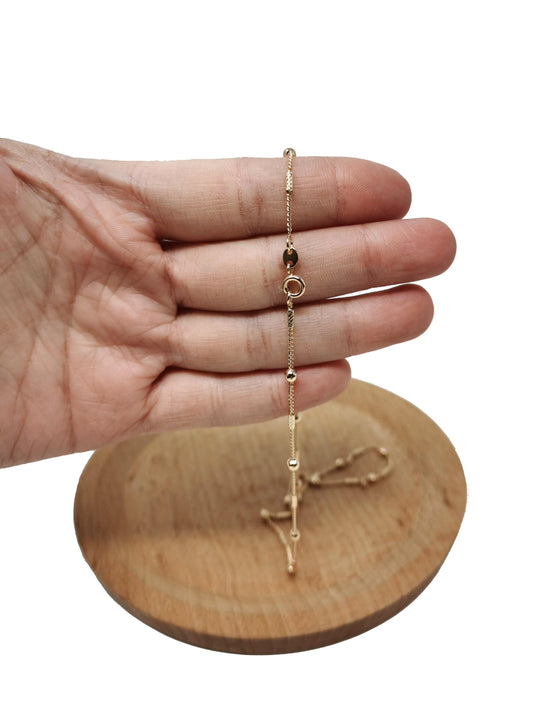 1pc 17.7'' ready to use 18k gold cuban curb necklace chain,layering curb chain dainty necklace,for pendant charm necklace making, 645