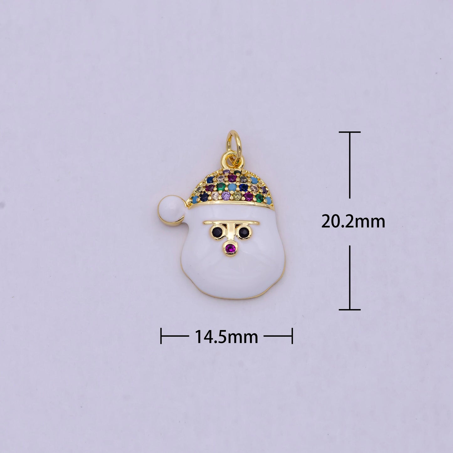 Dainty christmas charm set, bulk wholesale christmas theme pendant xmas jewelry for necklace bracelet earring | c-481