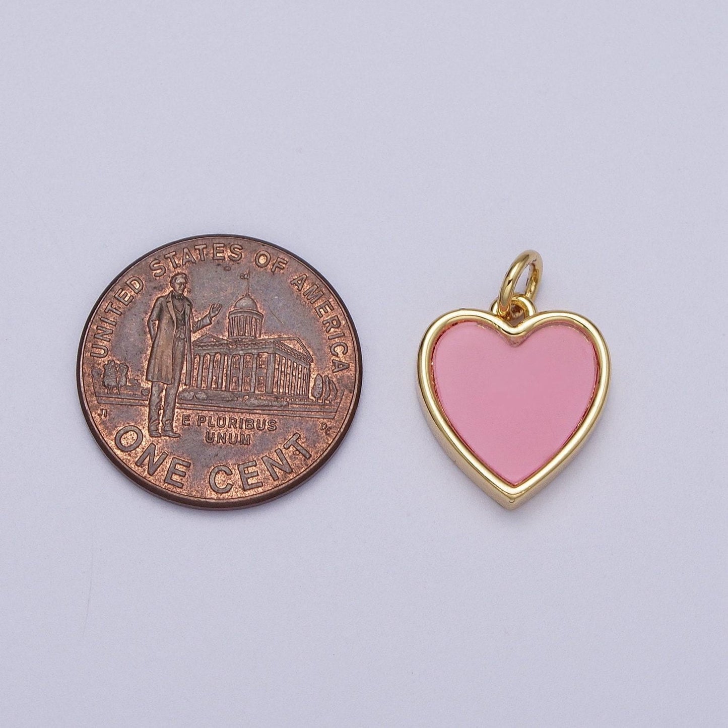 24k gold filled pink heart pendant, white shell pearl heart charm natural gemstone minimalist jewelry for anniversary valentine | c364 c376