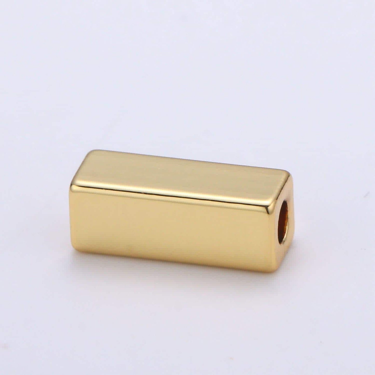 3x9mm 14k shiny gold tube beads, rosegold square tube beads, black spacer beads, silver solid tube bracelet beads, gold findings, 338
