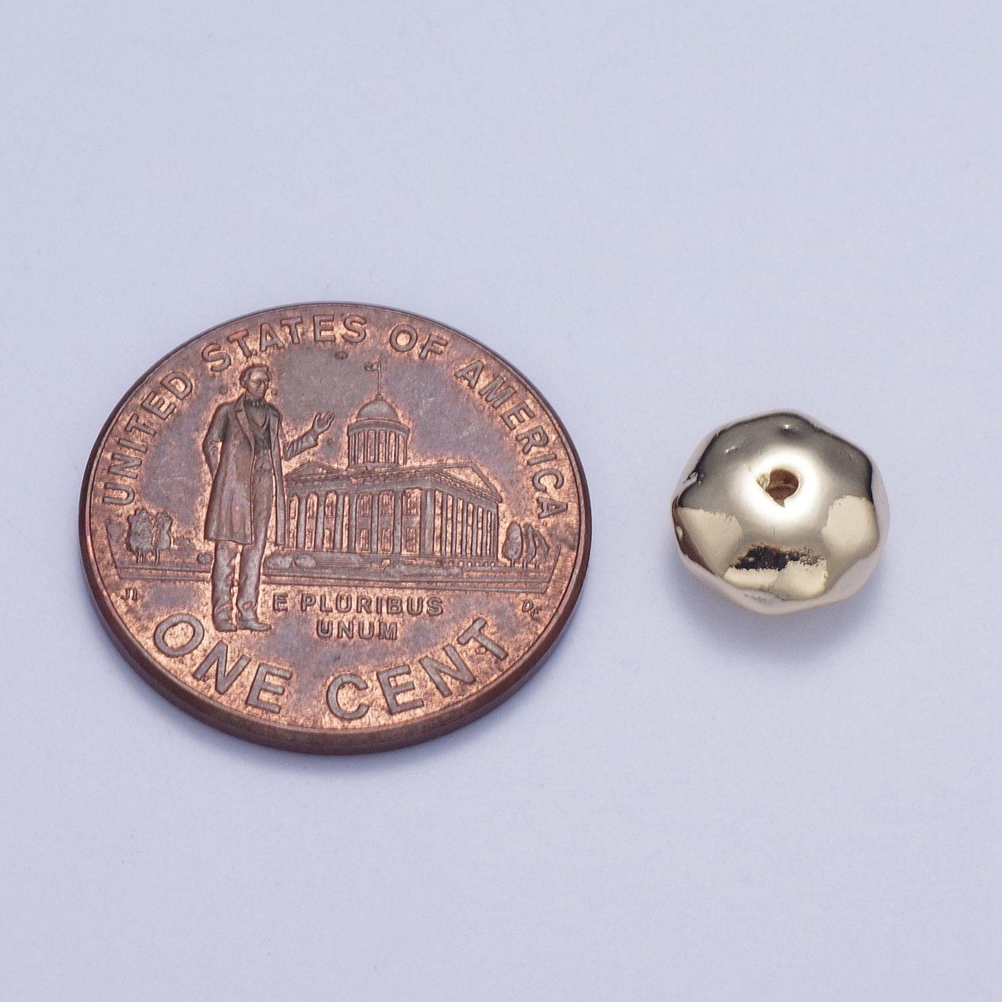 20pcs/bag tiny round textured dented 4.0/8.0mm bead spacer, gold silver plated flat round bead spacer for diy jewelry | b-093, w-930, w-931