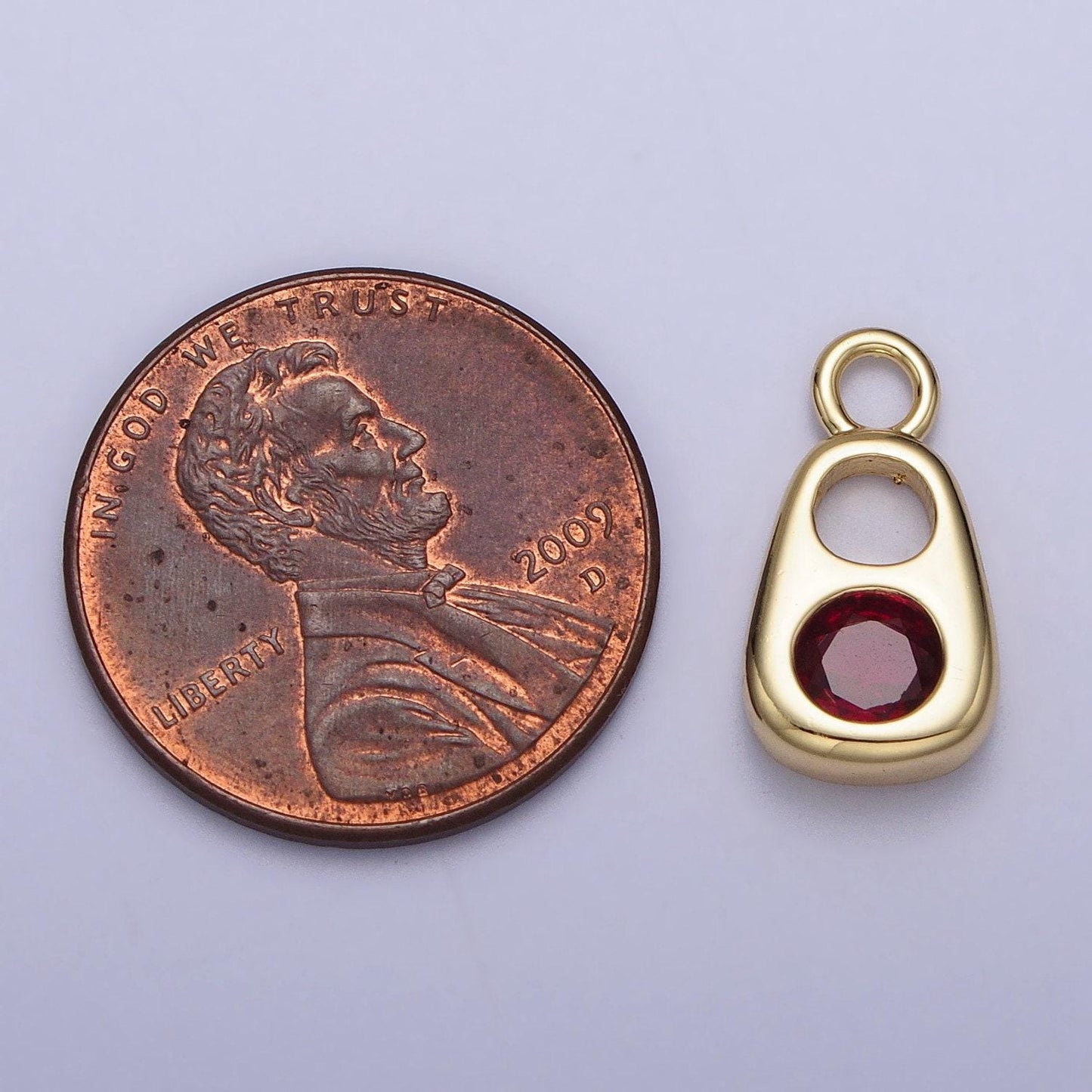 14k gold filled soda tab, pull tab, can tab pendant charm for bracelet necklace wholesale pendants jewelry making craft supplies ac327
