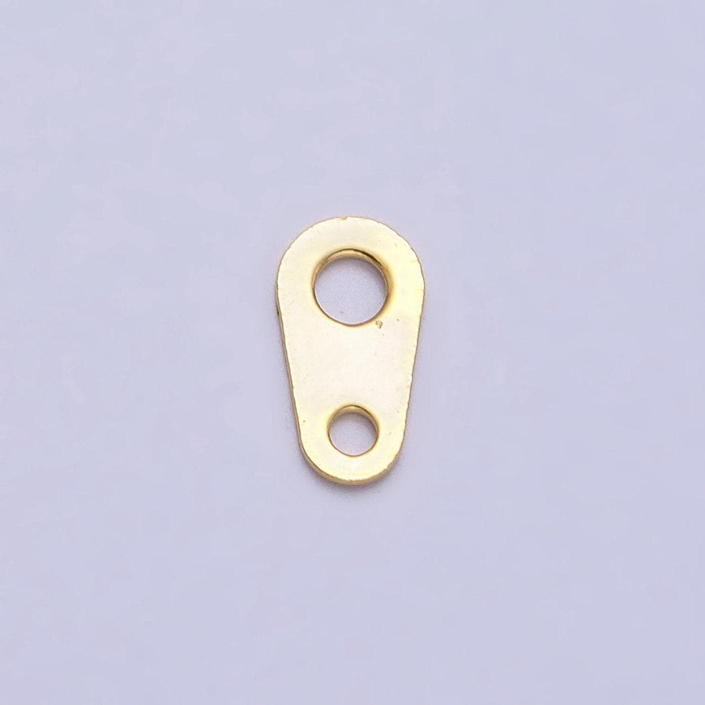 7mm gold plated clasp tag ends for necklace bracelet anklet jewelry making supply ac245