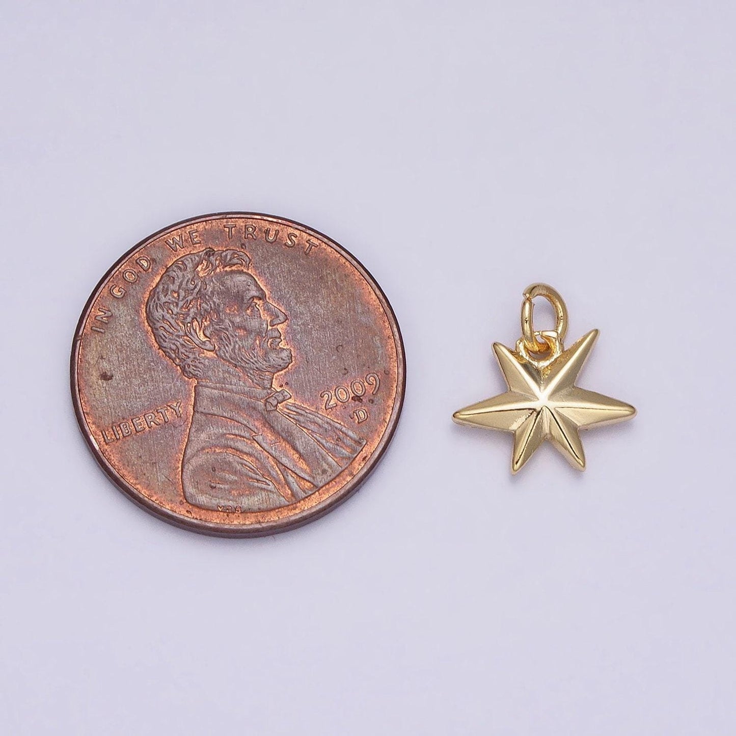 14k gold tiny starfish charms 11x10mm star fish charm for beach summer jewelry inspired ac1144