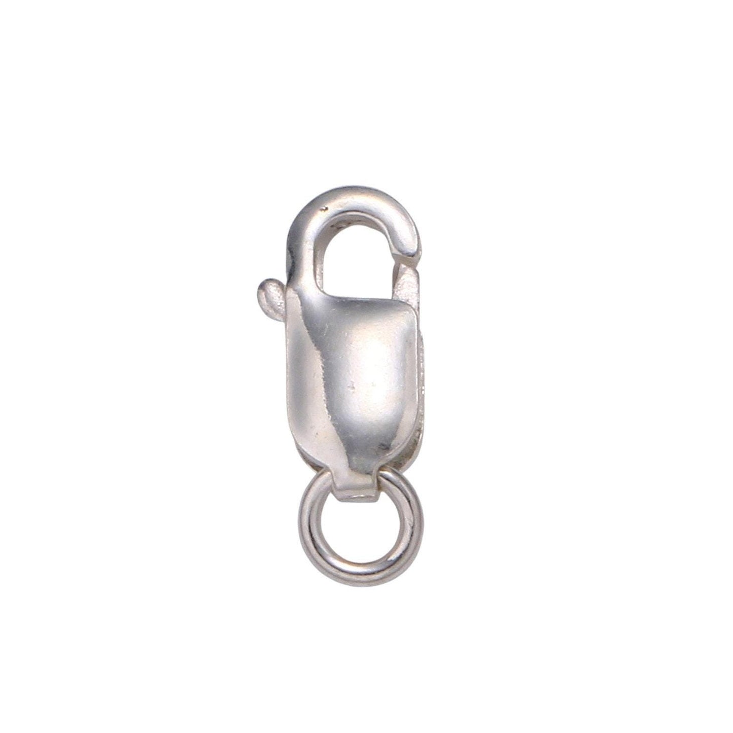 1 pc 925 sterling silver different size available lobster clasp,lobster claw for jewelry making, size optional, sl-239-243