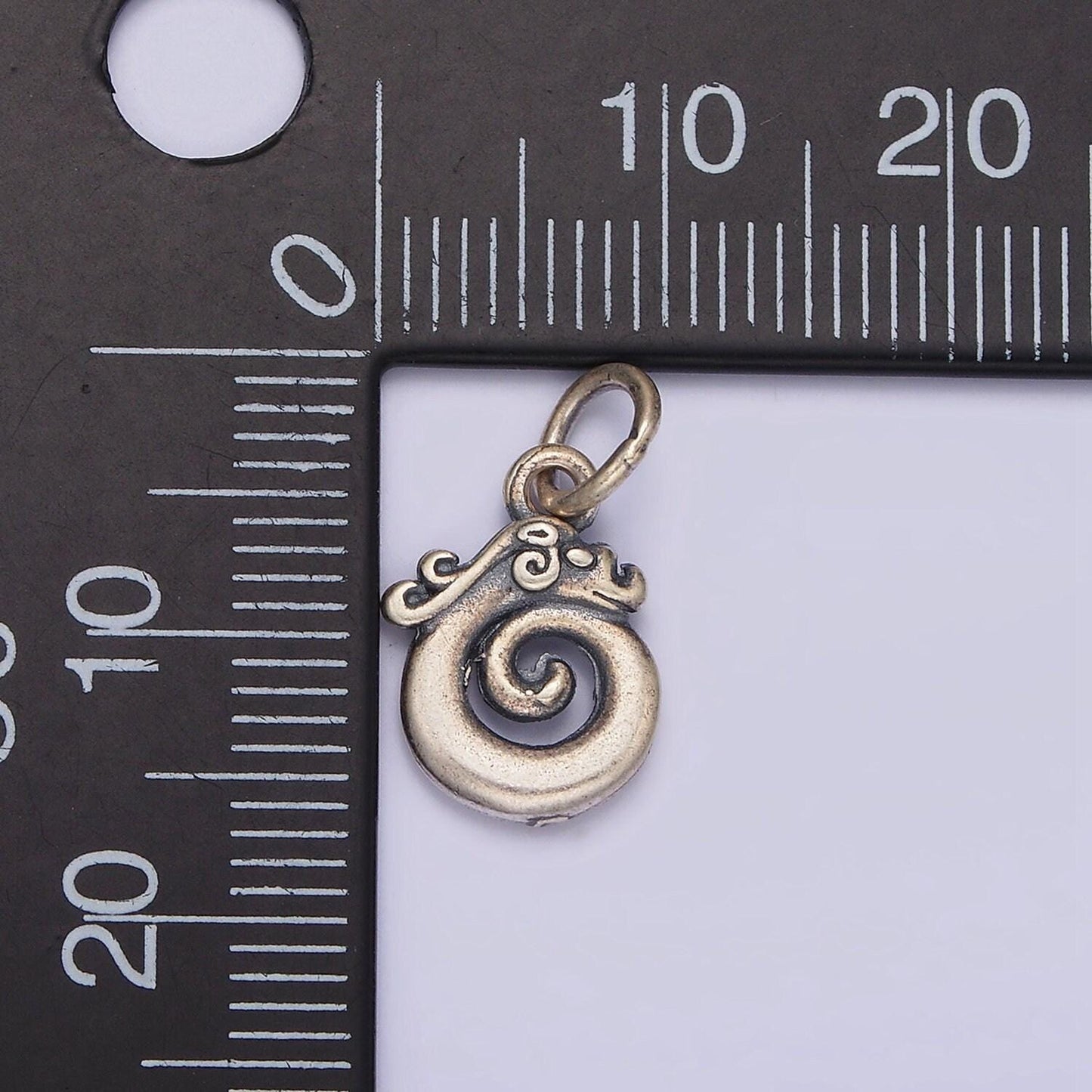 Mini s925 sterling silver dragon charm chinese zodiac charm sl-368