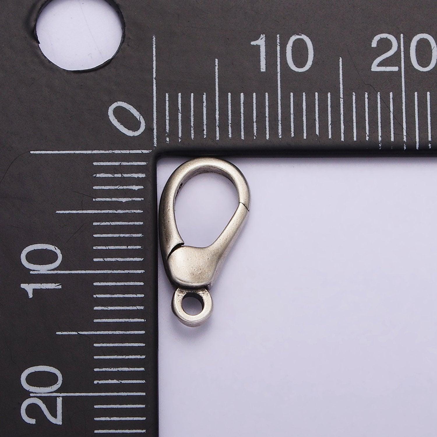 1 pc 13.3x6.4 mm sterling silver push lobster clasp for jewelry making sl-300