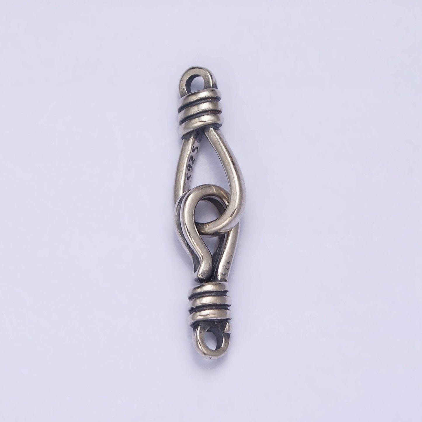 Sterling silver clasps with hook for jewelry end clasp closure supply for jewelry making sl-291