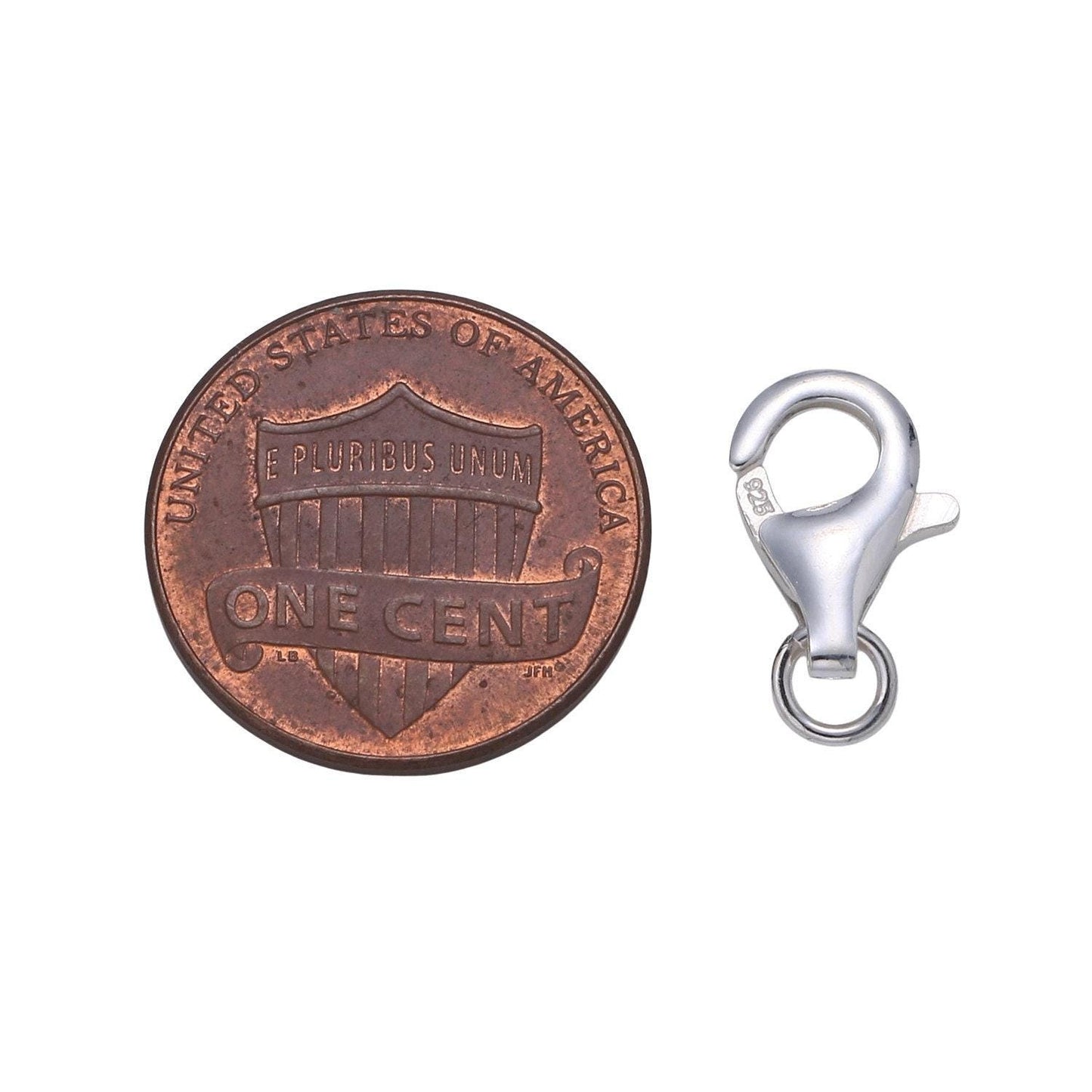 1 pc 925 sterling silver lobster clasp, lobster claw for jewelry making sl-246
