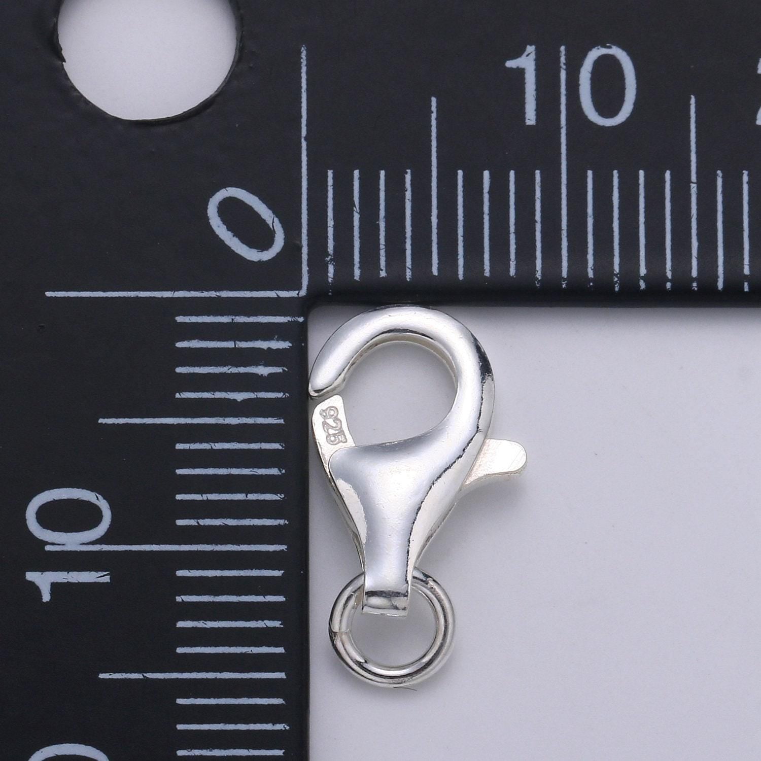 1 pc 925 sterling silver lobster clasp, lobster claw for jewelry making sl-246