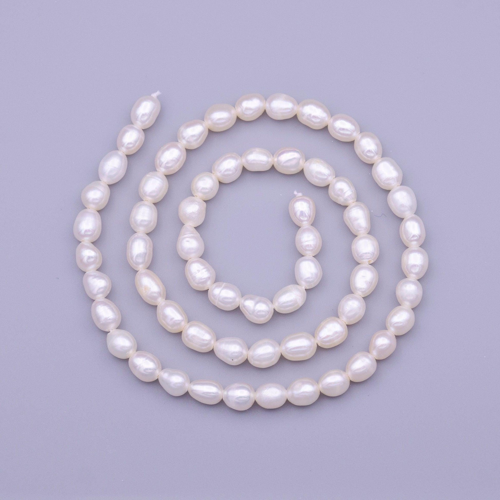 Genuine white freshwater potato baroque pearl fresh water classic white nugget pearl bead by strand wholesale pearl 4-5mm wa-1316