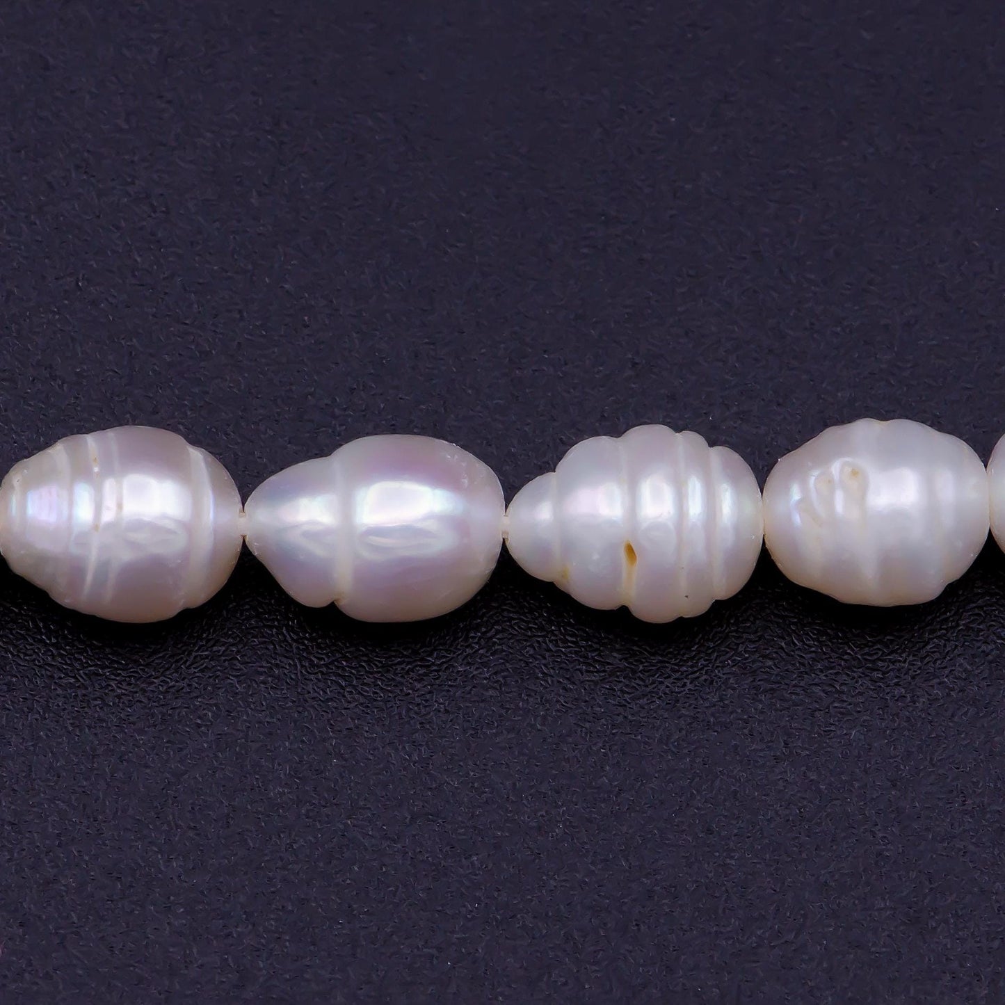 Aaa pearls beads genuine freshwater pearl 4.5mm - 5.8mm small potato oval potato pearl white per strand wholesale - wa-817