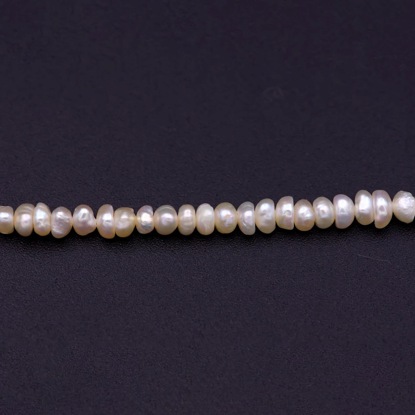 2.9mm-3.8mm white potato freshwater pearls,seed pearl,small size pearl, genuine pearl bead strand supply for jewelry making wa-570