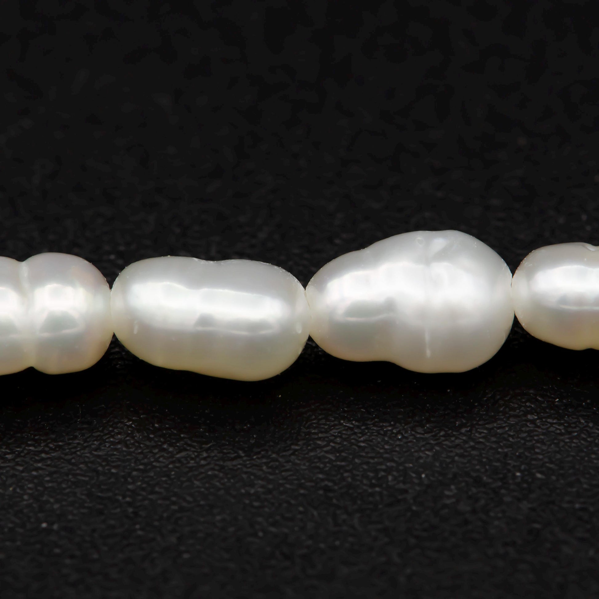 Genuine seeds rice pearl freshwater pearl loose pearls rice pearl by strand white 3 - 3.5mm full strand wholesale - wa-569