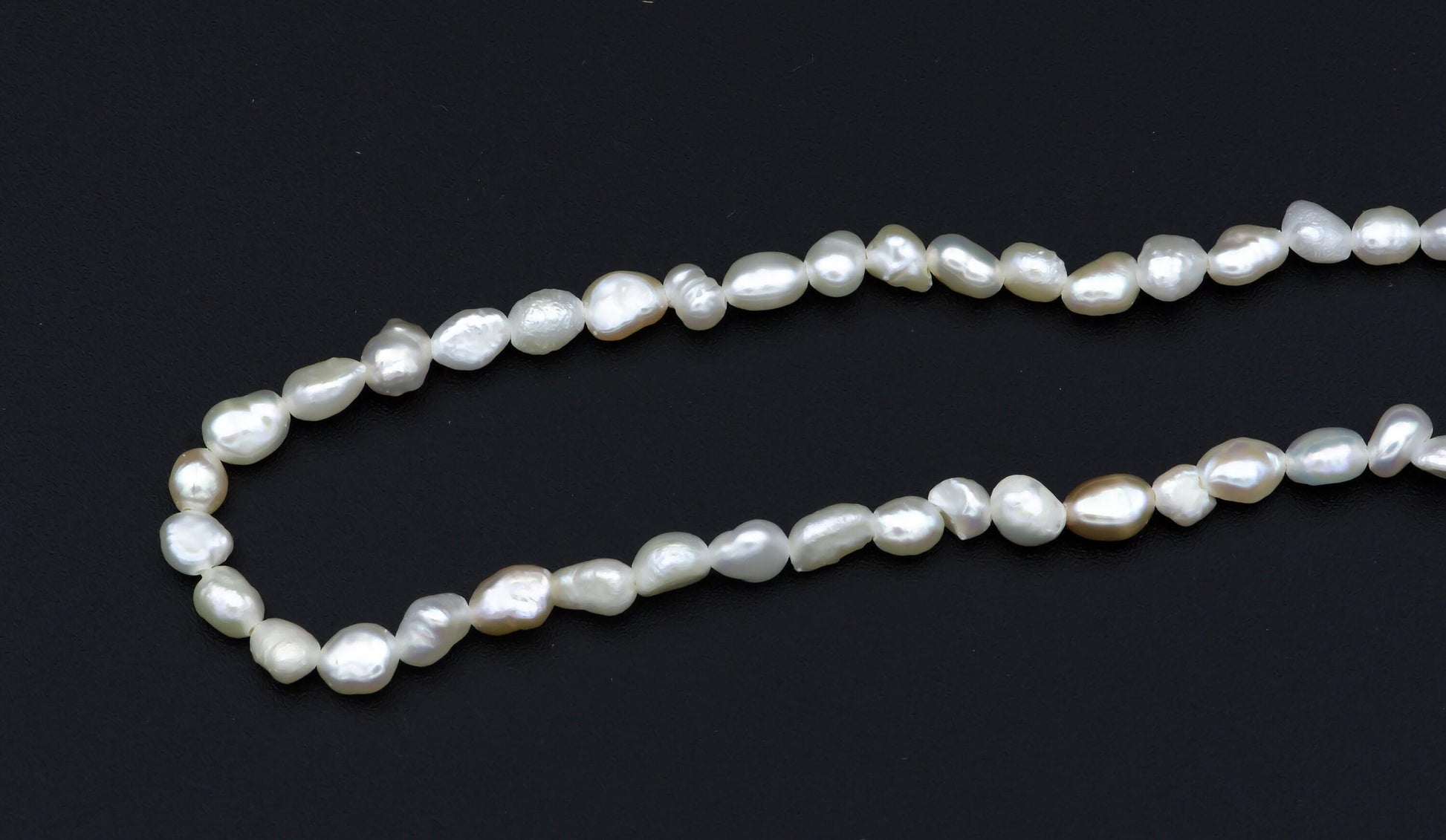 Baroque freshwater seed necklace, layering necklace, pearl necklace, beaded necklace, dainty necklace wedding jewelry christmas gift,wa-512